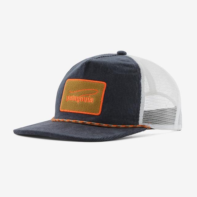 Patagonia Fly Catcher Hat Casting Logo: Smolder Blue