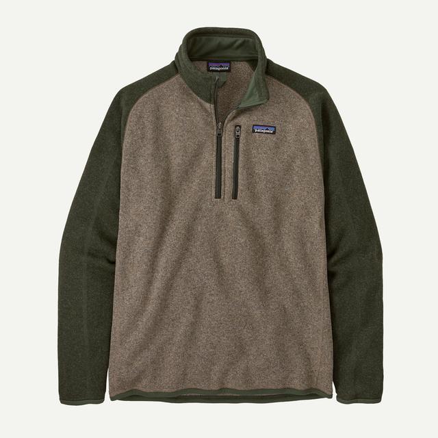 Patagonia Mens Better Sweater 1/4 Zip Seabird Grey