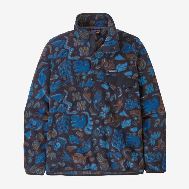 Patagonia Mens Lw Synch Snap-t P/o Across Oceans: Pitch Blue