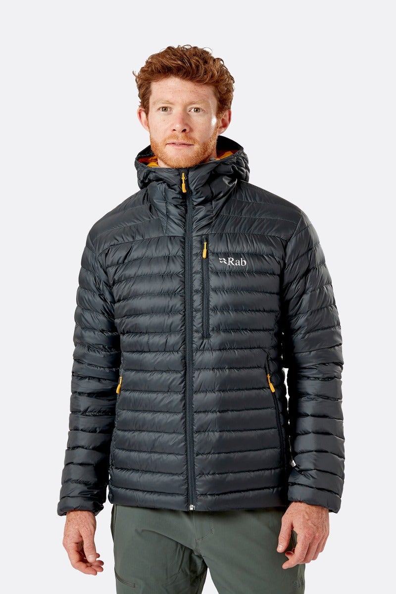 Rab Men’s Microlight Alpine Down Jacket Beluga