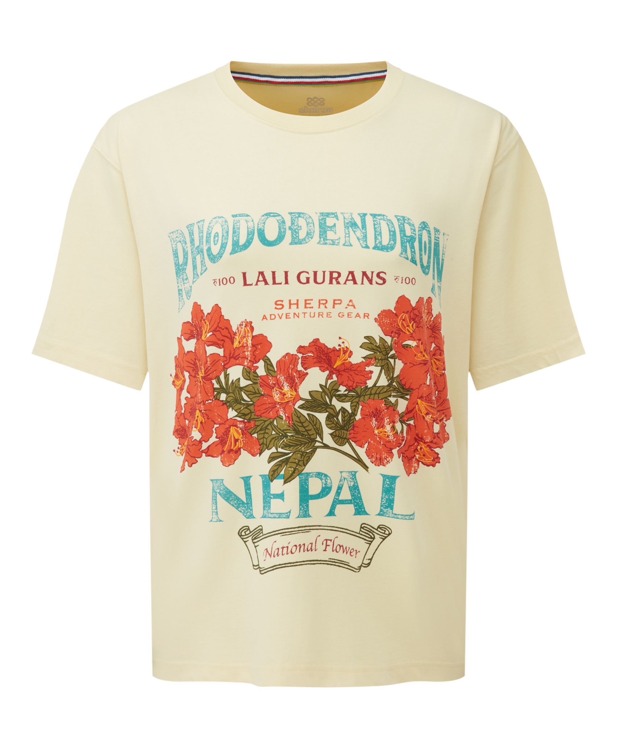 Sherpa Women TARCHO RHODODENDRON Tee - Organic, Eco-friendly & Adventu ...