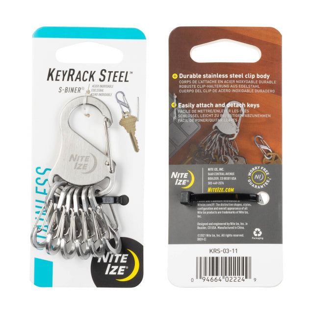 KeyRack Steel S-Biner