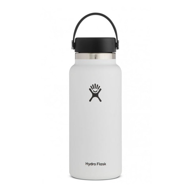Hydro Flask 32 oz Wide Flex Cap White