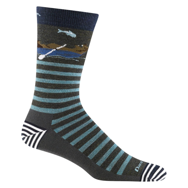 Darn Tough Men's Animal Haus Crew Lightweight Forest