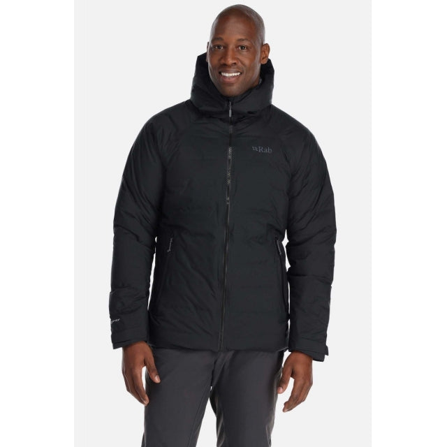 Rab Men's Valiance Waterproof Down Jacket Black