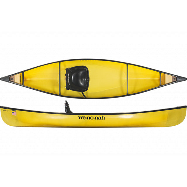 Wenonah Wee Lassie 12'6 Graphite UL, Natural Graphite, BLK Alum Trim. Natural Graphite