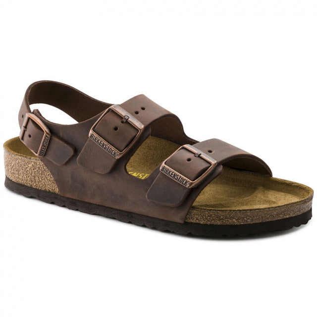 Birkenstock Milano Oiled Leather Habana