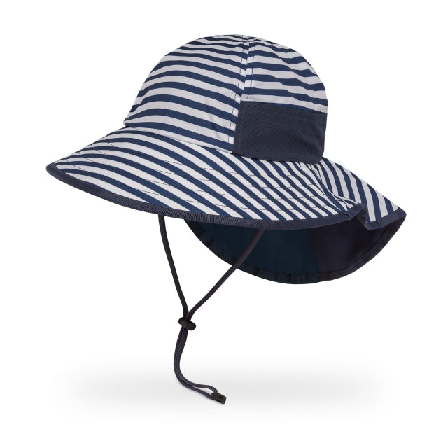 Sunday Afternoons Kids' Play Hat Navy Stripe