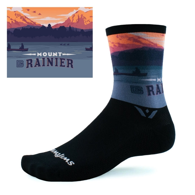 Swiftwick Vision Six Impression Impression Mt Rainier