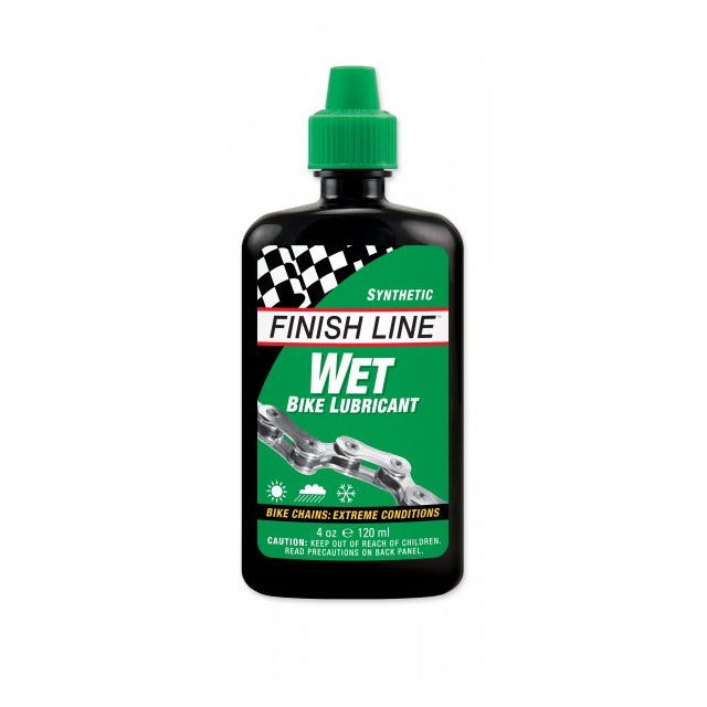 Finish Line Wet Lube - 4oz - Drip Bottle
