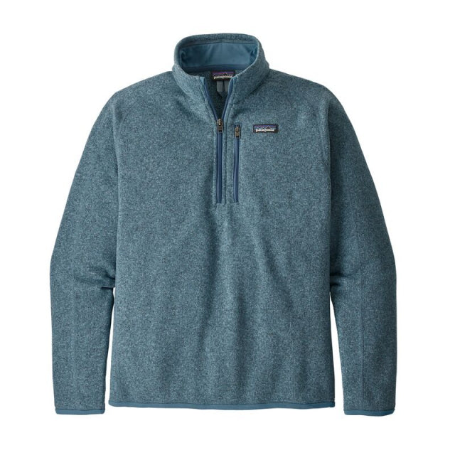 Patagonia Men's Better Sweater 1/4 Zip Pigeon Blue