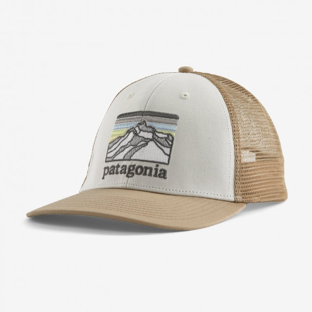 Patagonia Line Logo Ridge LoPro Trucker Hat Talon Gold | Eco