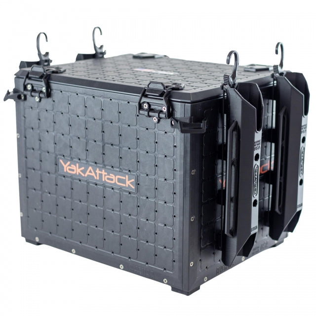 BlackPak Pro, 13 x 16 x 13, Black, Includes lid and 4 rod holders