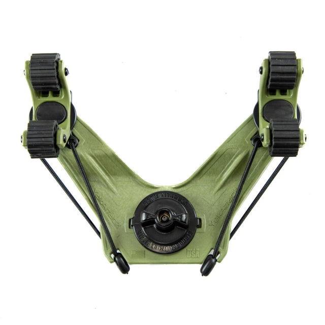 DoubleHeader With Dual RotoGrip Paddle Holders, Olive Green