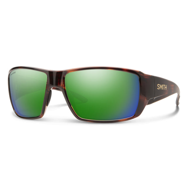 Smith Optics Guides Choice Tortoise  - ChromaPop Glass Polarized Green Mirror