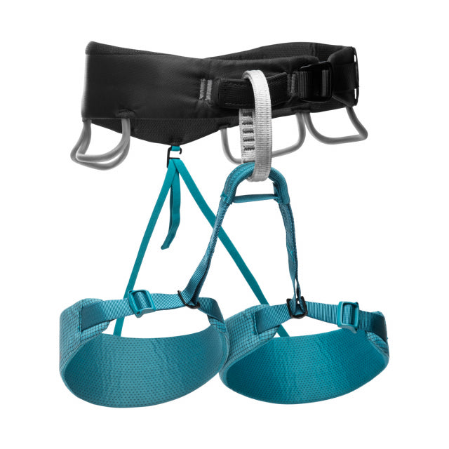Black Diamond Women's Momentum Harness Aqua Verde