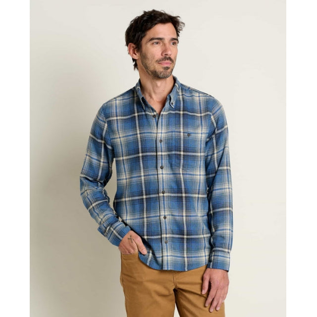 Toad & Co. Men's Airsmyth LS Shirt Cornflower