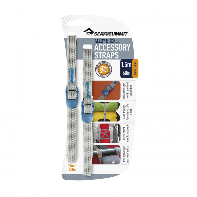 Sea to Summit Acc. Straps (pair) 10mm / 3/8 webbing