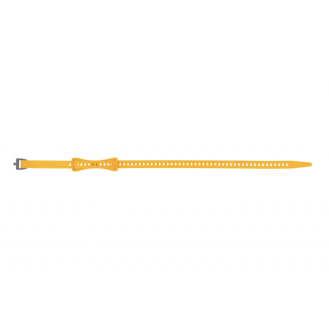 Sea to Summit Stretch-Loc TPU Straps 30: 750mm (30") x 20mm (3/4") - 2 Pack Yellow