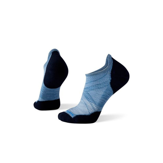 Smartwool Run Targeted Cushion Low Ankle Socks Mist Blue