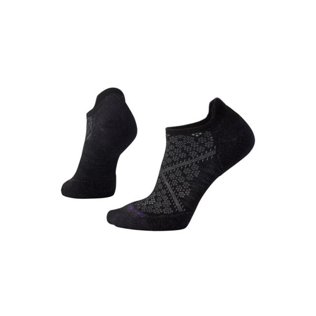 Smartwool Women's Run Targeted Cushion Low Ankle Socks Black